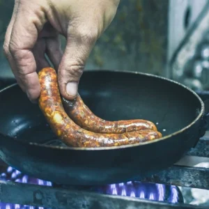 cooking-sausage