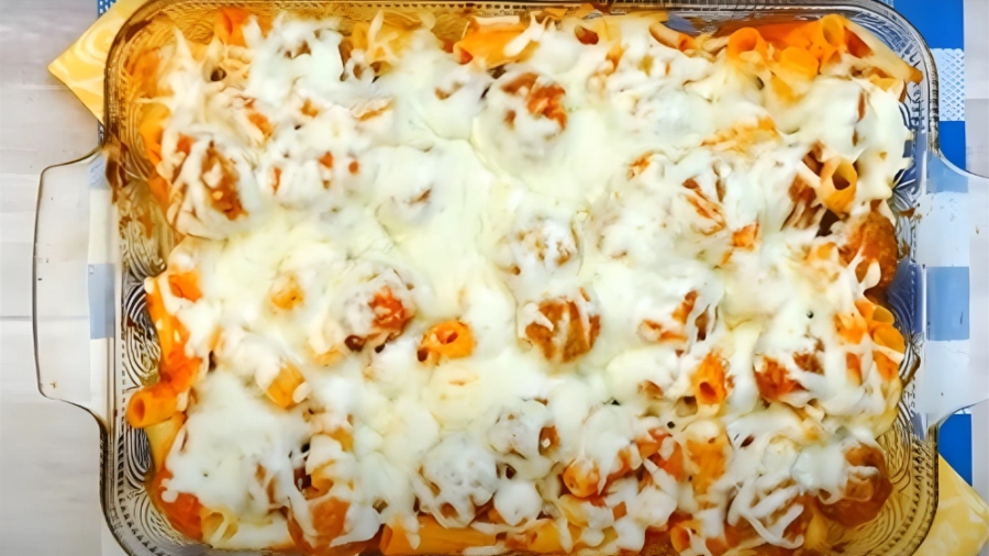 dump-and-bake-meatball-casserole