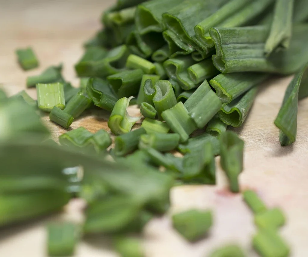 Korean Steamed Egg Recipe 1 green-onions