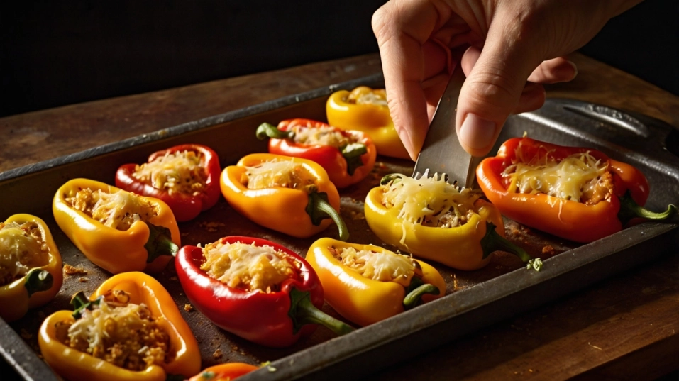 Baked Sweet Peppers With Goat Cheese and Balsamic Vinegar 5 baked-sweet-peppers-with-goat-cheese-and-balsamic-vinegar