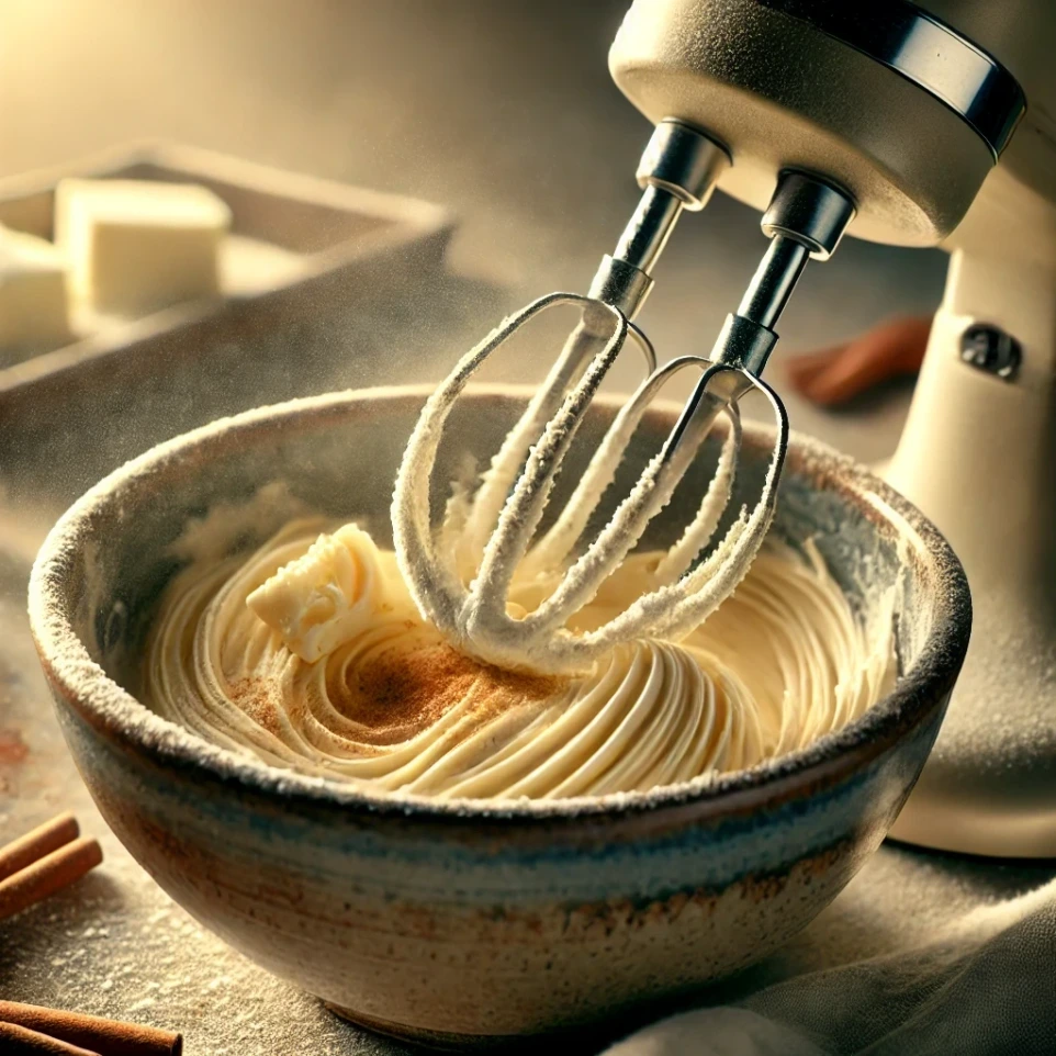 Cinnamon Roll Icing Without Cream Cheese 2 mixing-ingredients-for-cinnamon-roll-icing-without-cream-cheese